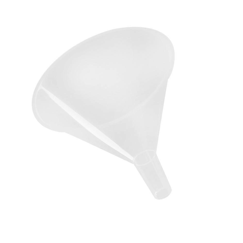 Liquid Transferring Funnel White Plastic for Kitchen Household 10Pcs Set