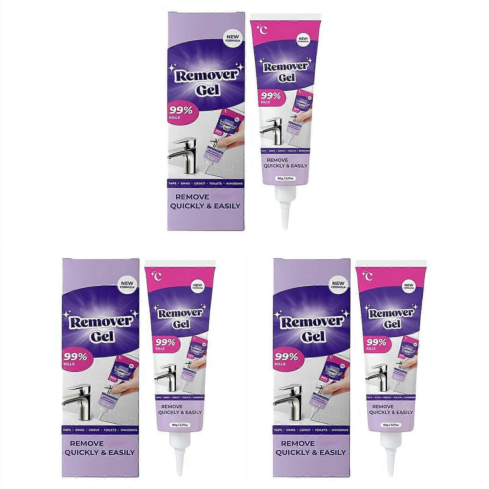 Household Cleaning Gel for Bathroom Tile Gaps and Kitchen, ColorCoded for Quick Identification