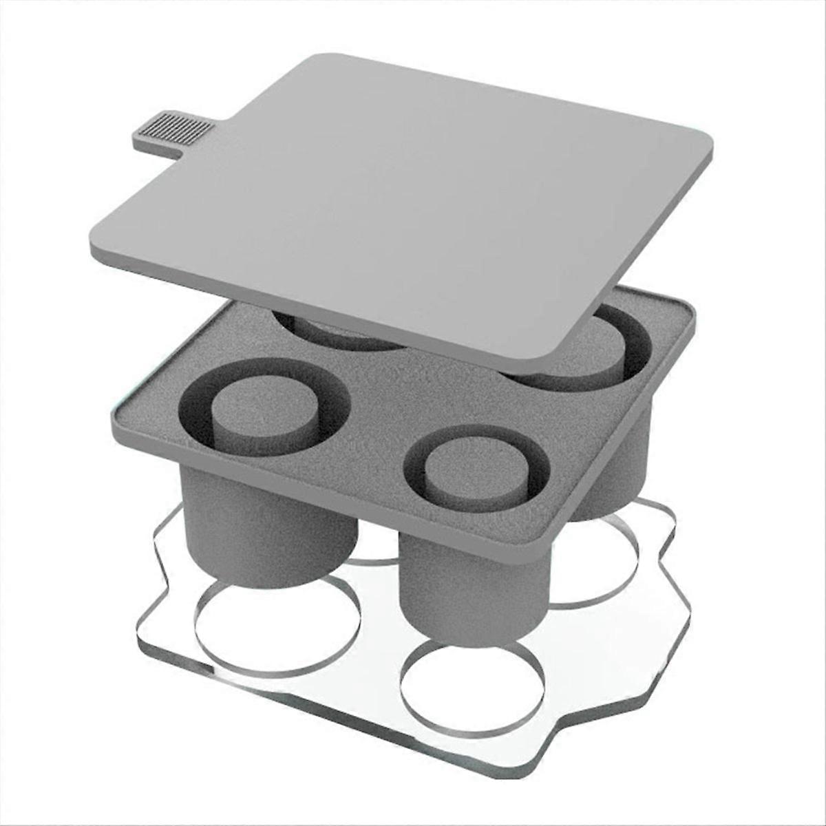 Ice-Cube Tray for , Ice-Cube Trays with Lids Gray