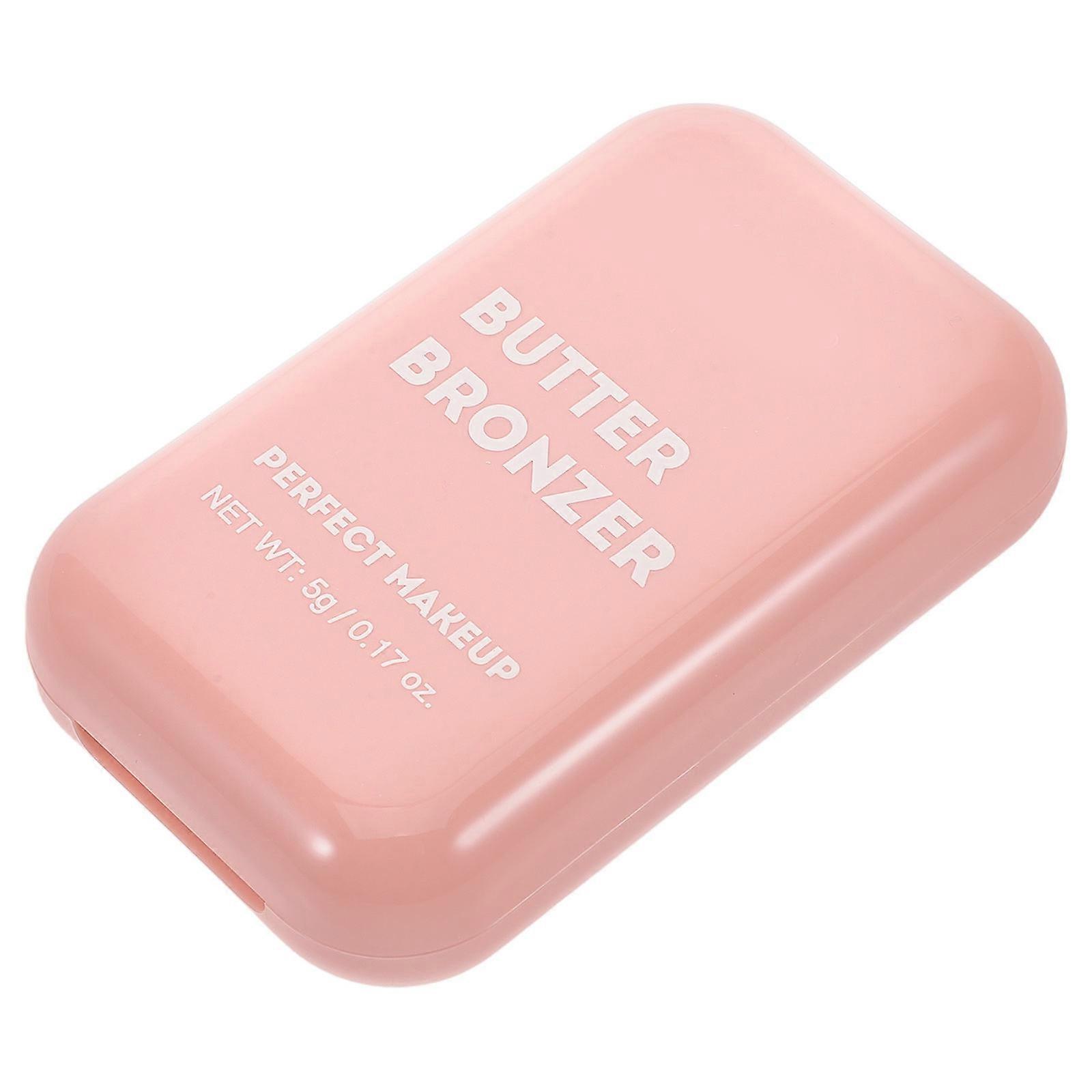 Buildable Coverage Pink Bronzer Powder for Contouring
