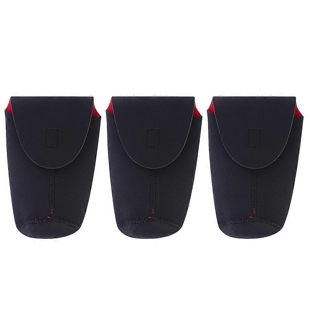 Camera Lens Bag Camera Lens Case for Protection 3Pcs Practical Sets