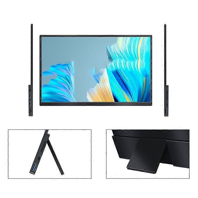 13.3 inch Ordinary Version 4K External Extended Screen Display For Switch/PS5/Mobile Phone/Computer (UK Plug)