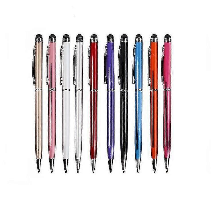 10pcs Capacitive Touch Screen Ballpoint Pen with Stylus