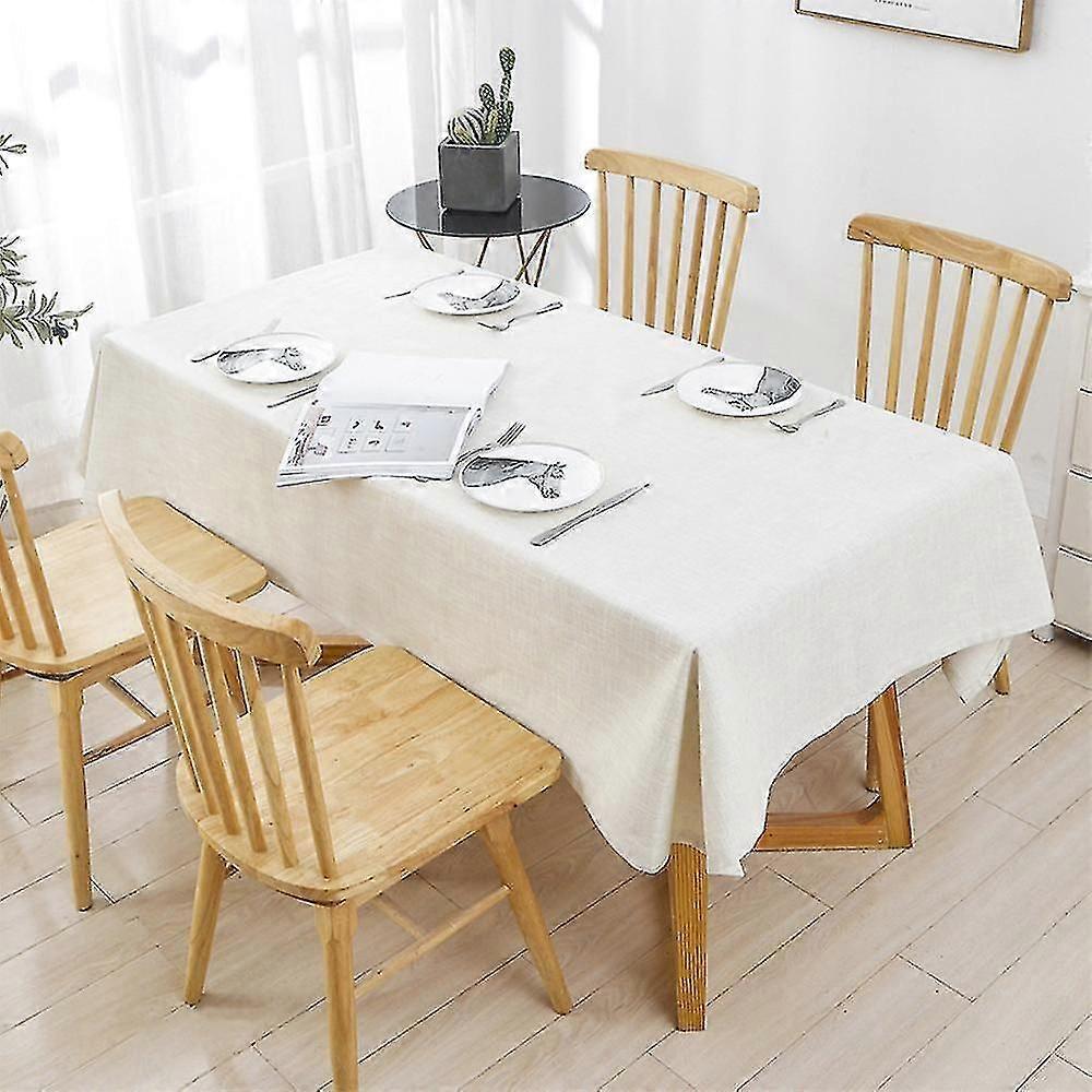 Cotton Linen Tablecloth Rectangular Dining Table Cloth Cover Home Decor