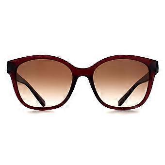 Okulary przeciwsłoneczne Armani Exchange AX4127S 824113 Błyszczące, przezroczyste, czerwono-brązowe, gradientowe