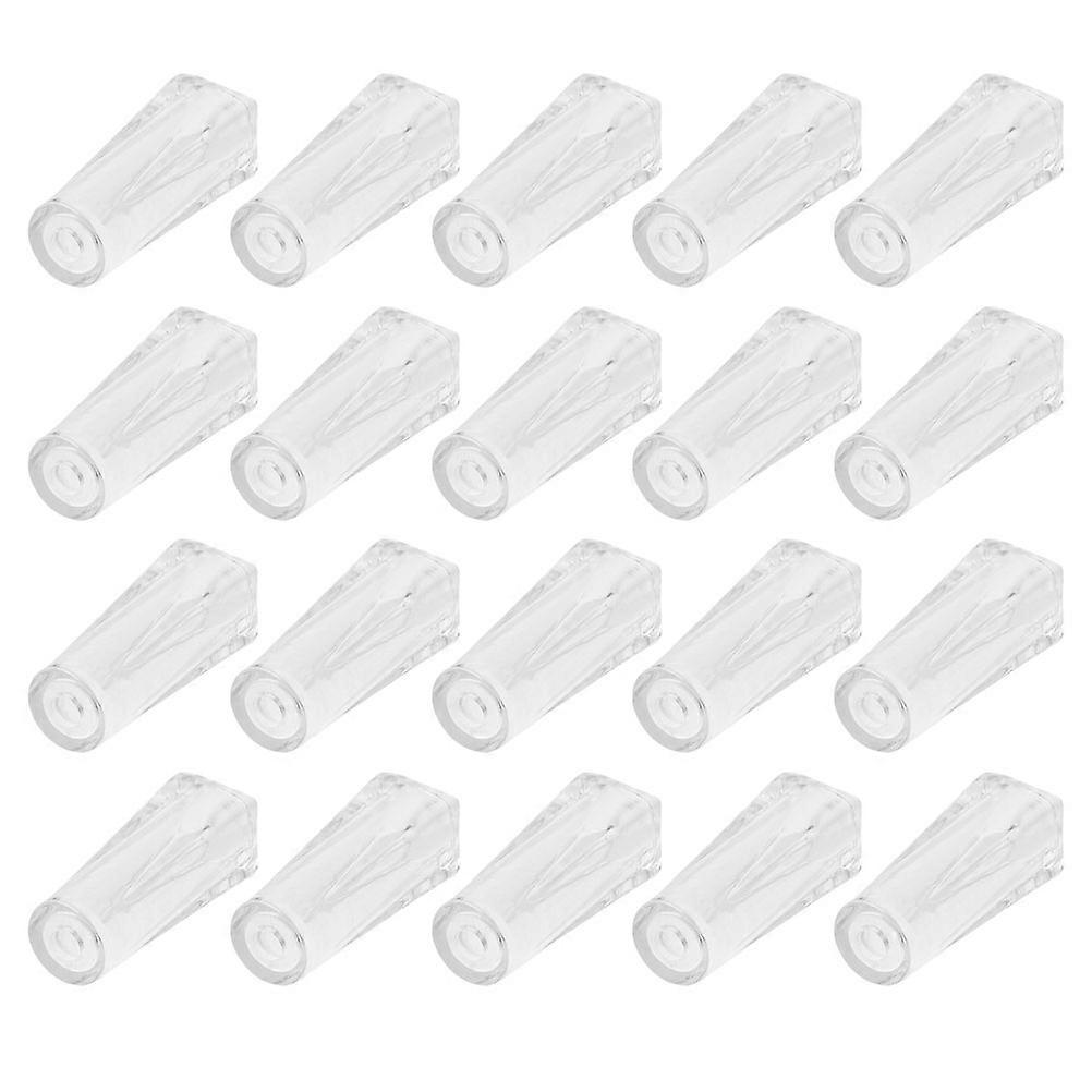 Blind Rod Handle Plastic Window Shutter Handle Replacement 80Pcs