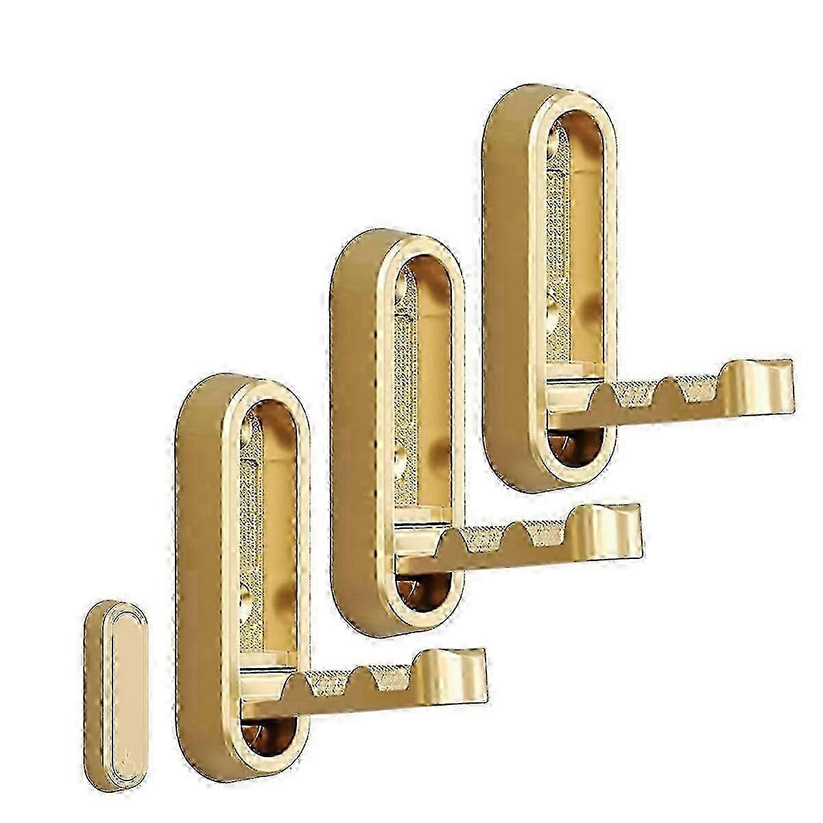 No Drill Suction Wall Hooks Gold-26