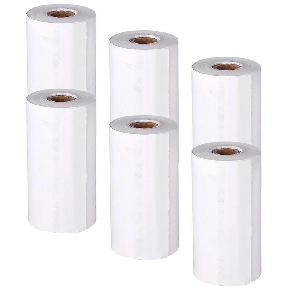 6 Rolls Thermal Printer Paper Roll Printer Paper Instant Camera Paper Accessory