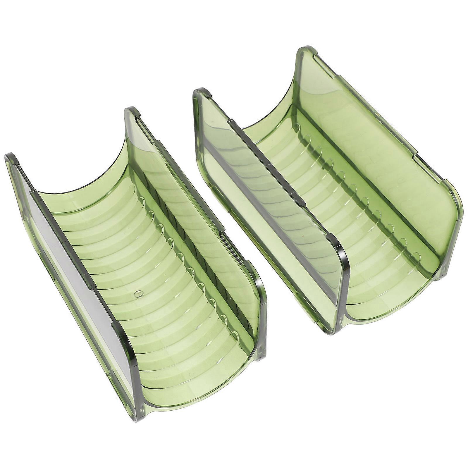 Water Bottle Organizer Stackable Plastic for Kitchen Use 2Pcs Storage Rack