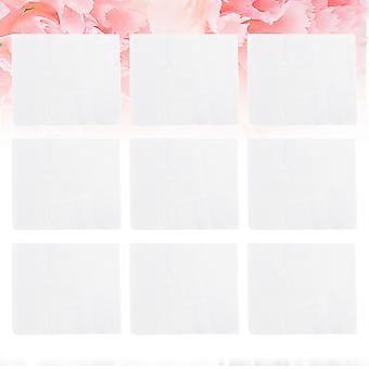 Wegwerp katoenen gaasjes voor schoonheidssalons en make-up, 100 stuks, wit.