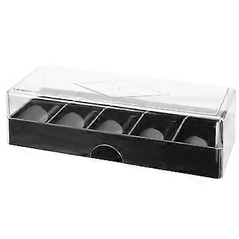 Multi-Function Poker Chip Holder Acrylic Case for Storage Use