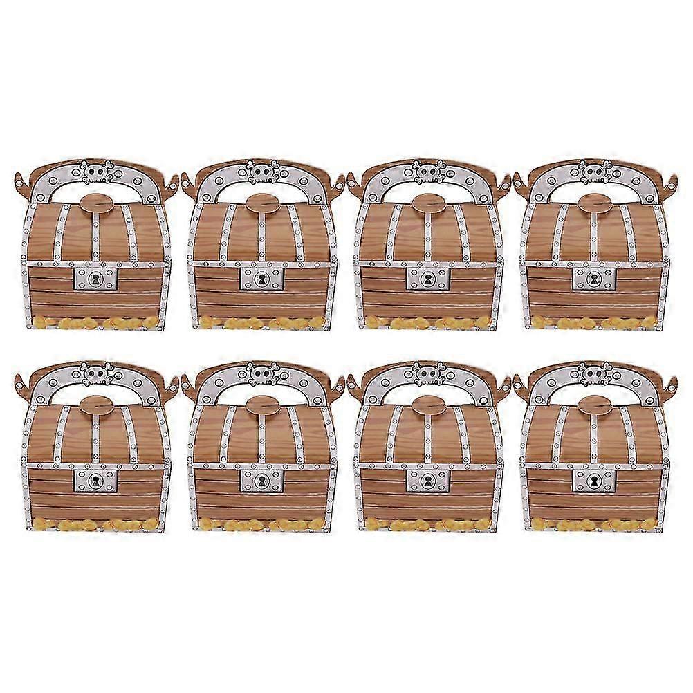 Paper Box Candy Storage Box for Candy Packing 64Pcs Brown Gift Boxes