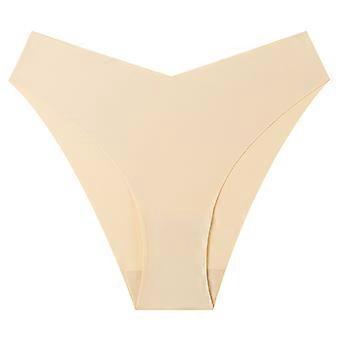 Women's Ice Silk Seamless Briefs Low-Rise Quick-Dry Breathable Large Size