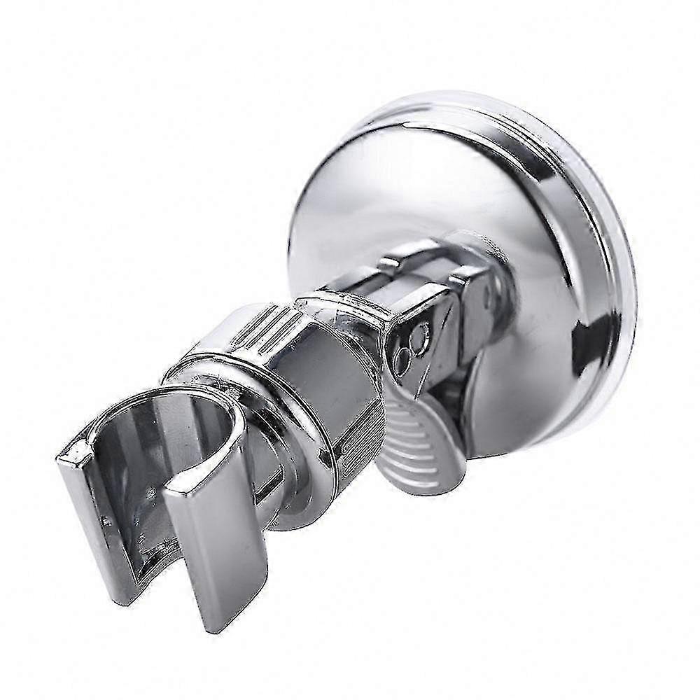 Chrome Bathroom Wall Mount Shower Head Handset Holder Suction Bracket