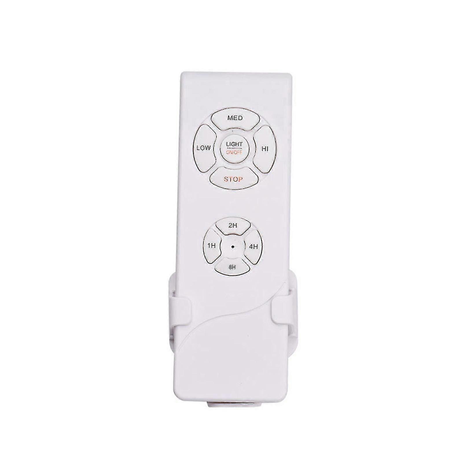 Remote Control Compatible with Fan Lamp Light On/off Wind Speed Control 1/2/4h Timer