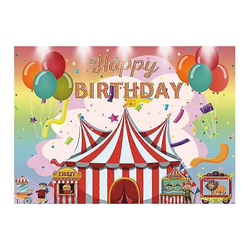 Circus Background Hanging Flag 180x120cm