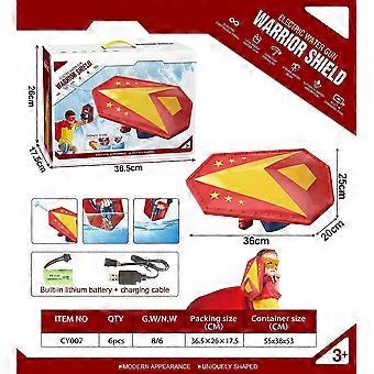 Product Name: Summer Fully Automatic Water-Absorbing Rapid-Fire Electric Children's Captain Shield Water Gun compatible with Boys High-Capacity Outdoo