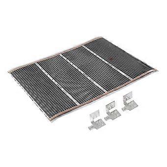 Elektrische Fußbodenheizung Matte Laminierter schwimmender Teppich System Kit für Keramikfliesen Mörtel 220?240V Typ B 80x100cm