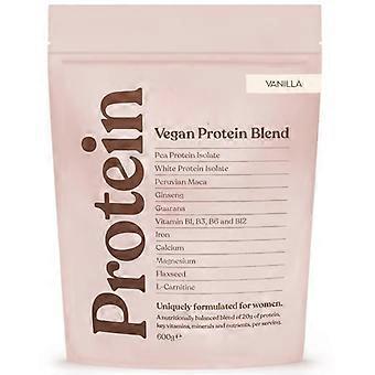 Vegan Protein Blend with L-Carnitine, Dietary Supplement for Muscle Growth and Repair, 600g for Vegetarians and Fitness Enthusiasts