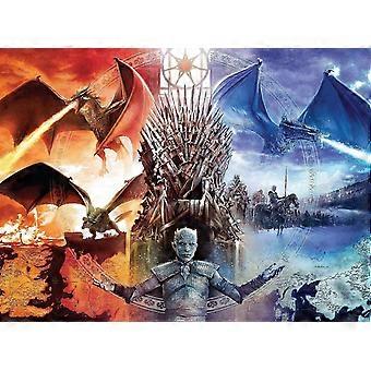 Game of Thrones: Fire and Ice - 1000 Piece Jigsaw Puzzle