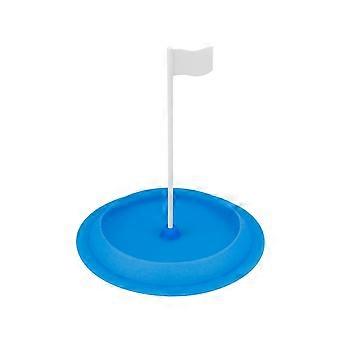 Hole and Flag Golf Putting Cup Training Equipments Practice Cups Trainer Silicon Soft Disc Putter Green