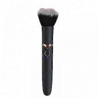 Electric Makeup Puff and Cosmetic Blending Brush with 10 Vibration Frequencies for Quick Makeup Application