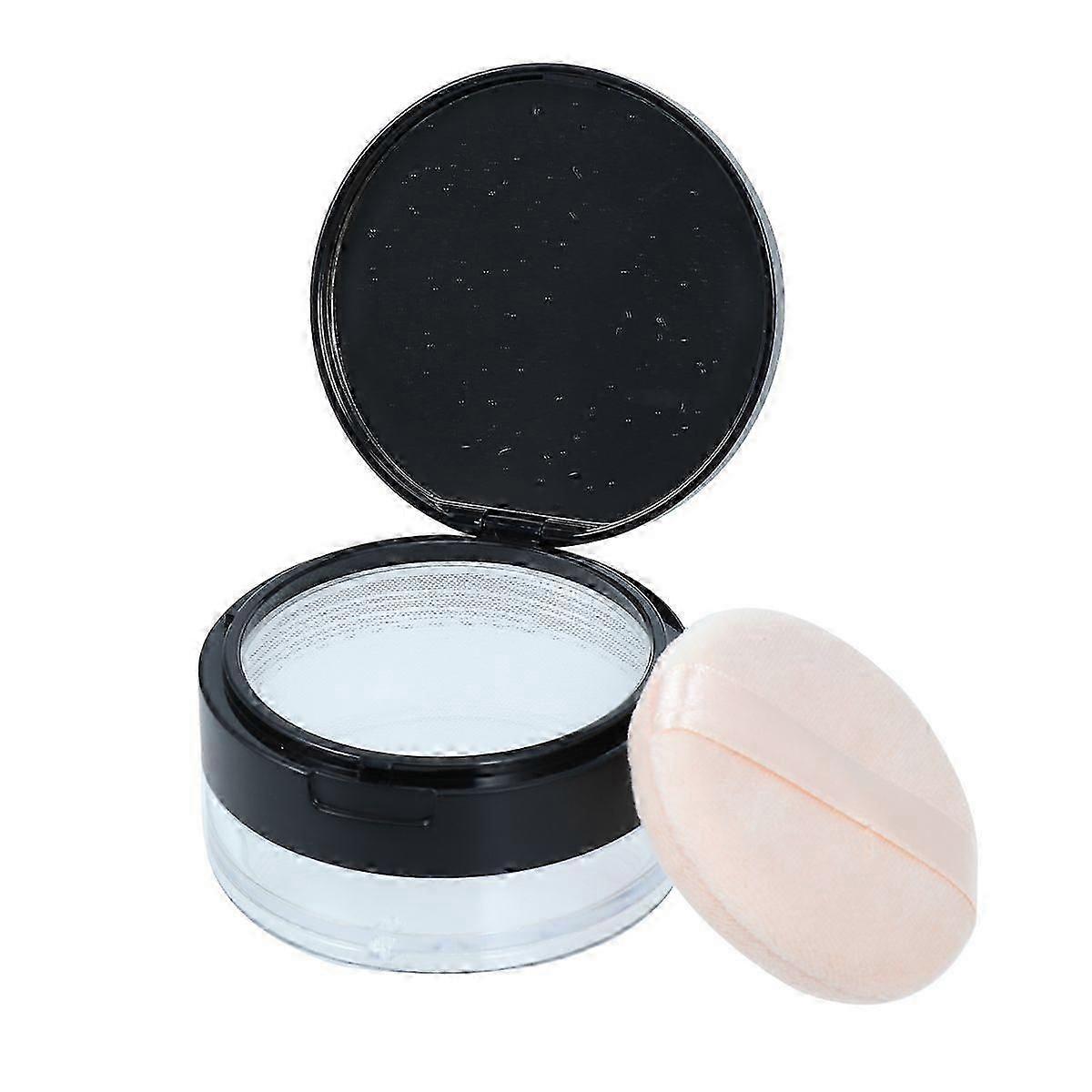 Portable Powder Case Mirror Double Layer Compact