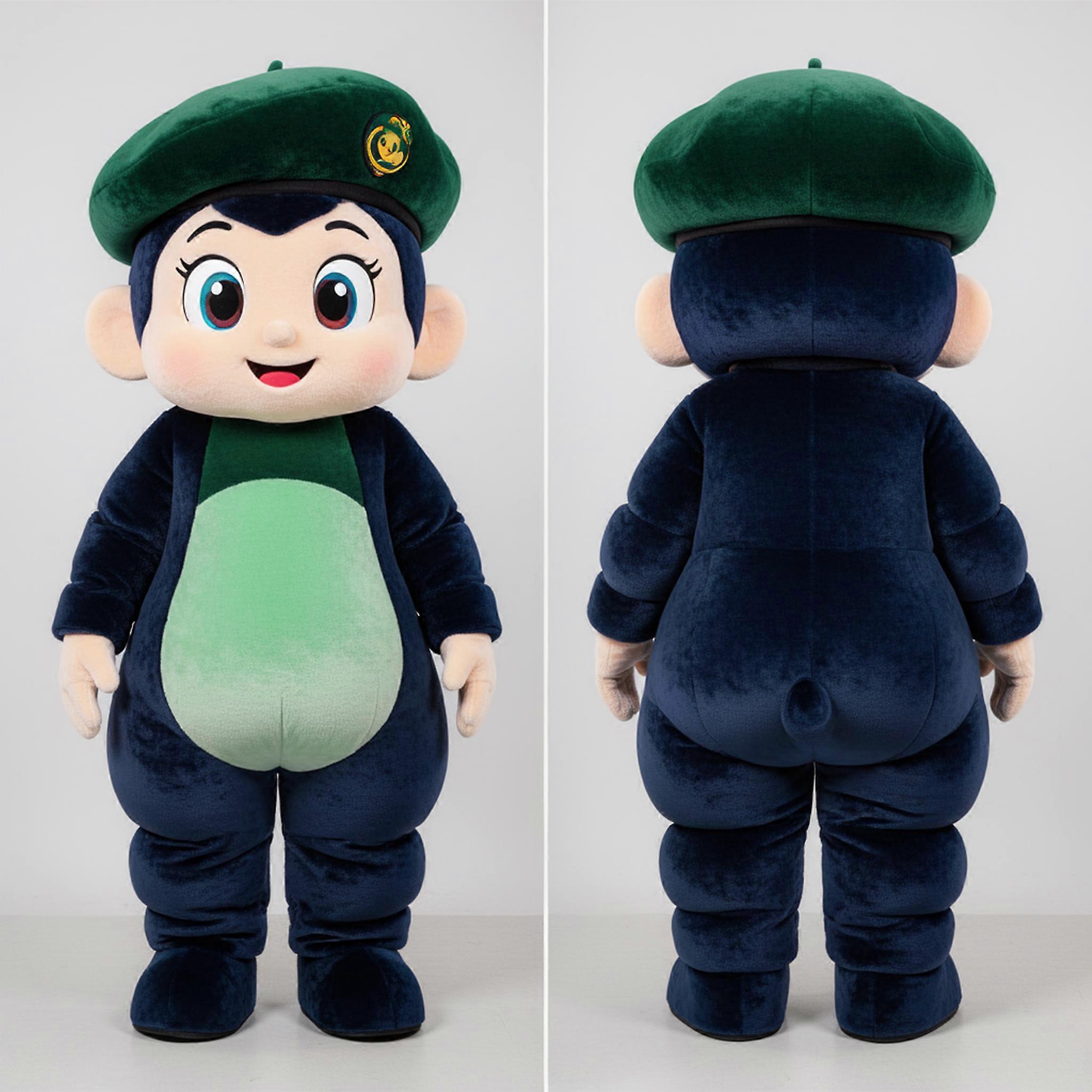MASTICOT Deep Green Padded Green Beret Mascot