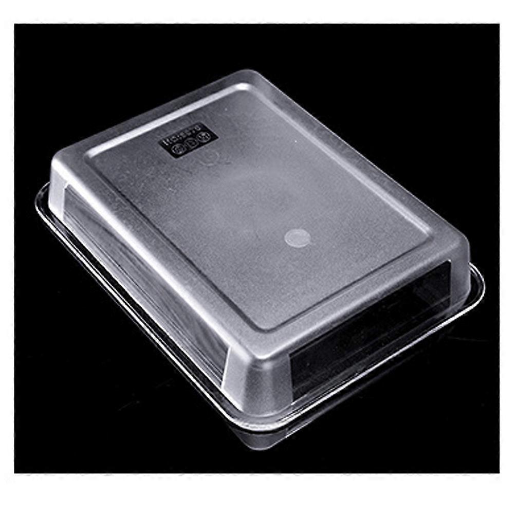 Clear Food Tray Acrylic Rectangular Serving Tray for Daily Use