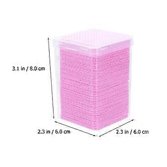 Glue Bottle Wiping Cloth Cleaning Tool Practical Cotton Pads 600Pcs