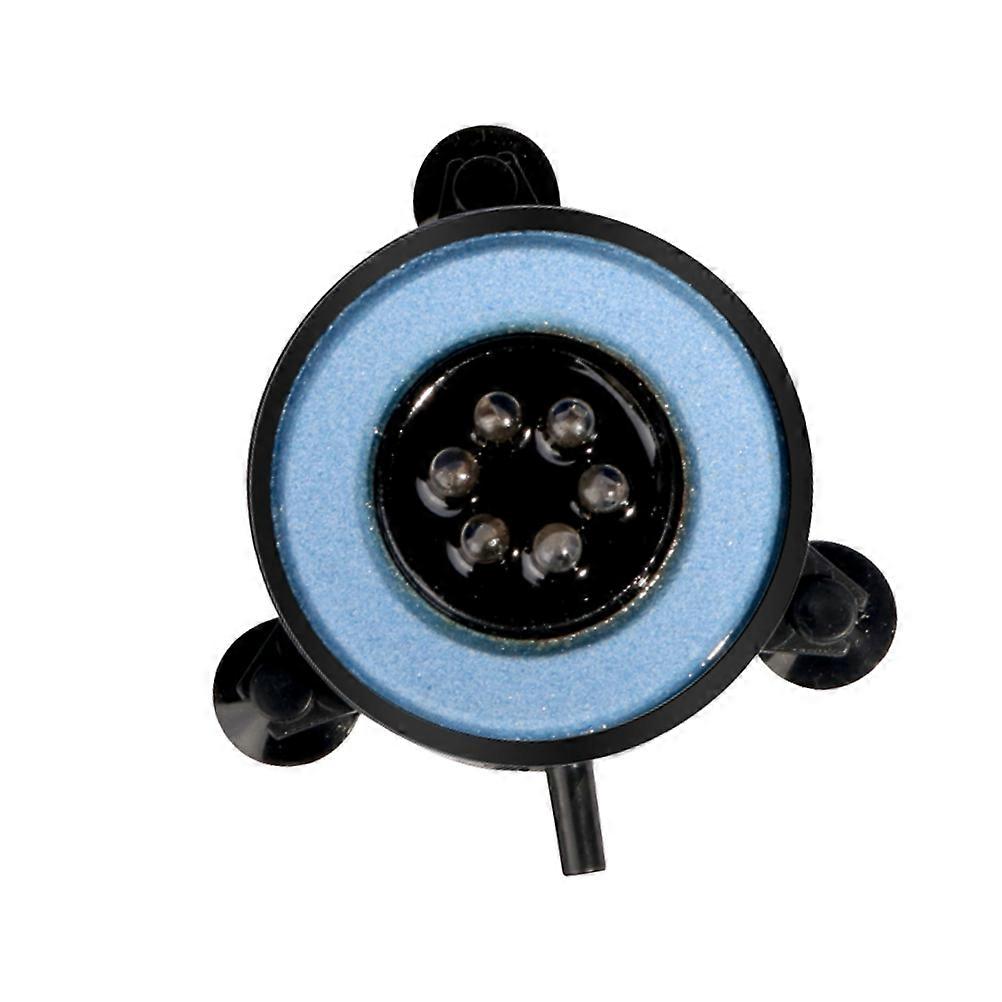 Aquarium Light Blue LED Diving Lighting Decorative Floodlight Round Bubble Light
