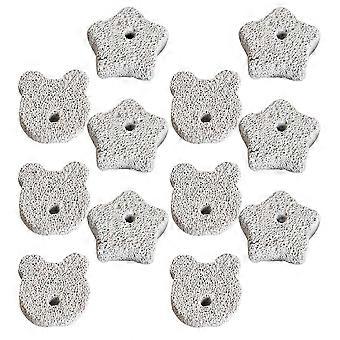 Hamster Chew Toys for Teeth Grinding with Volcanic Stones 60Pcs Set