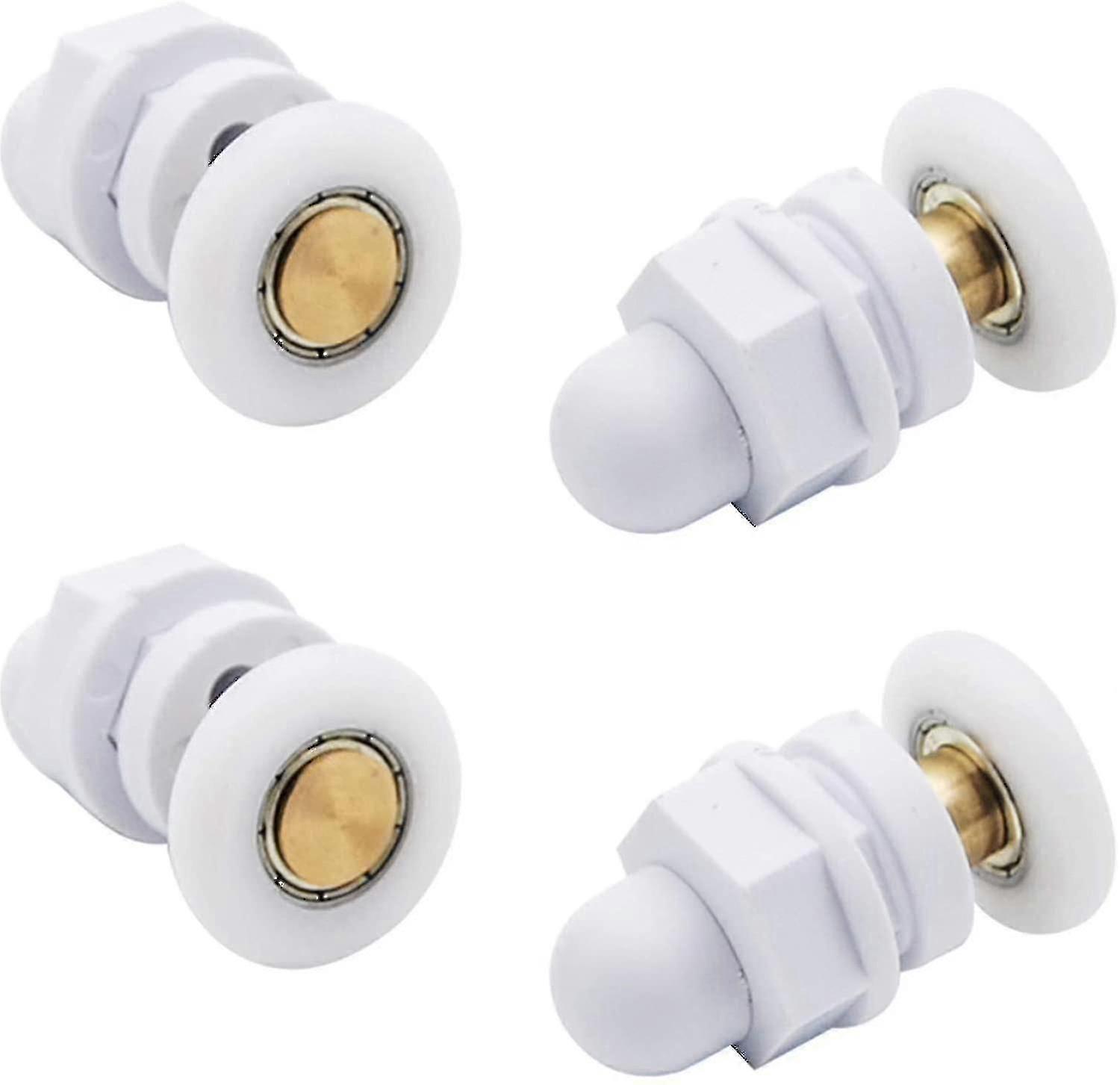 Shower Door Sliding Rollers, Durable, Waterproof And Rustproof (4-pack)