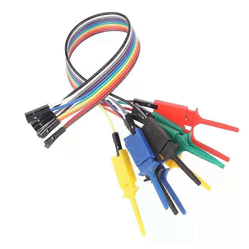 1PC 20CM High Efficiency Test Hook Clip Logic Analyzer Cable Gripper Probe Test Clamp Kit For Chips Pins Connecting Testing