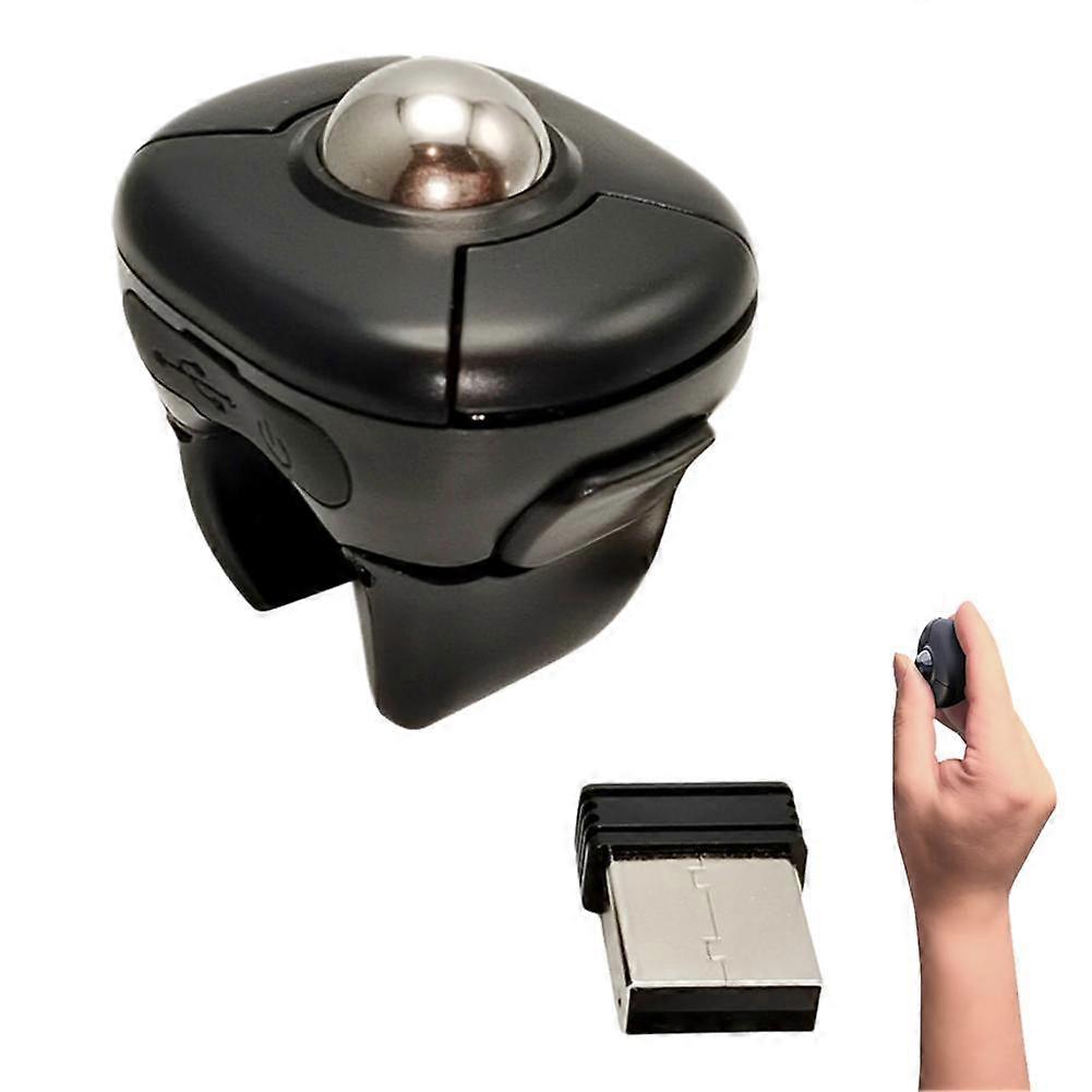 Wireless Ring Mouse Trackball Bluetooth For Phone Tablet Pc Adjustable Flexible Smooth Comfortable Multifunctional
