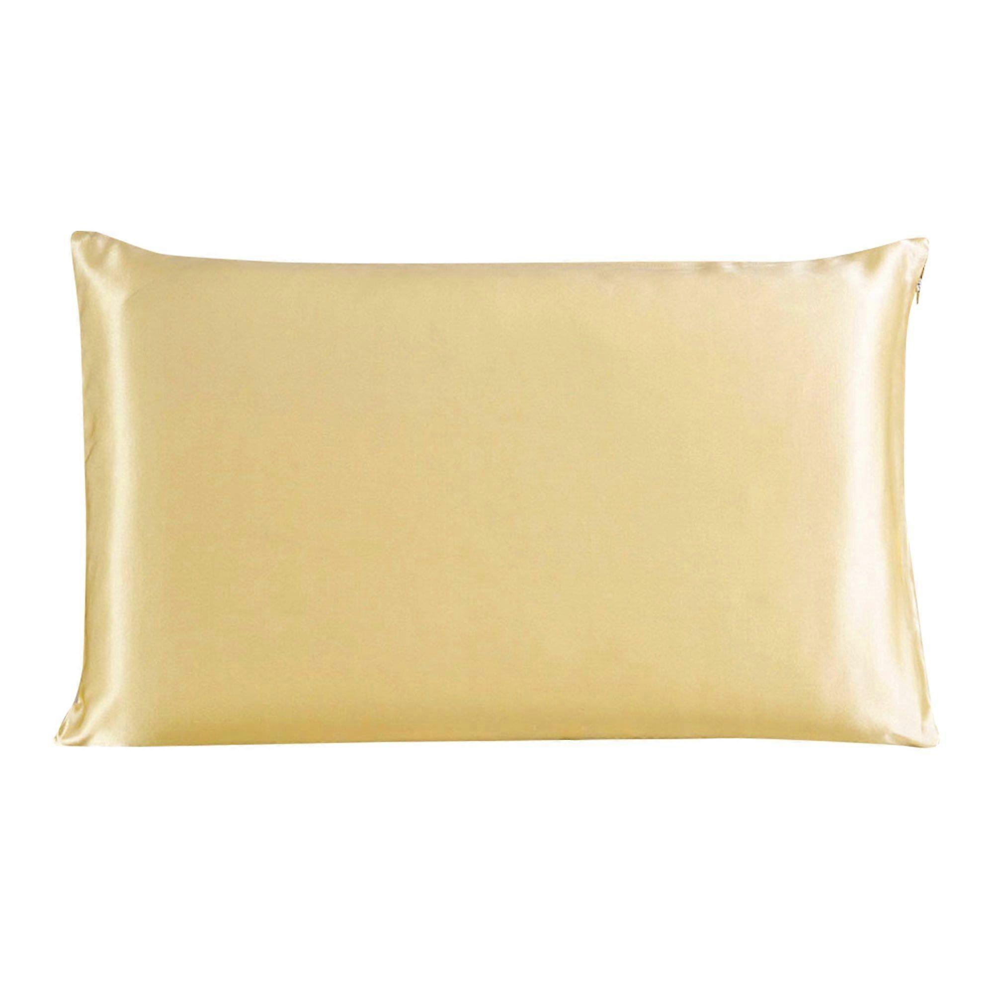Silk Pillowcase Wrinkle-Resistant Envelope-Closure Skin-Friendly