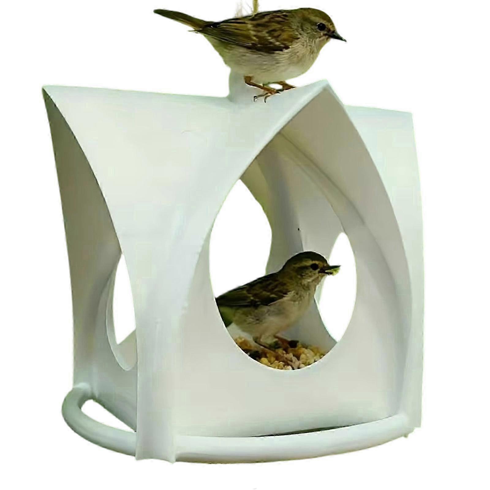 Rope-Free Clear-View Bird Feeder