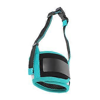 Anti-Biting Printed Muzzle Adjustable Polyester Dog Muzzle for Protection
