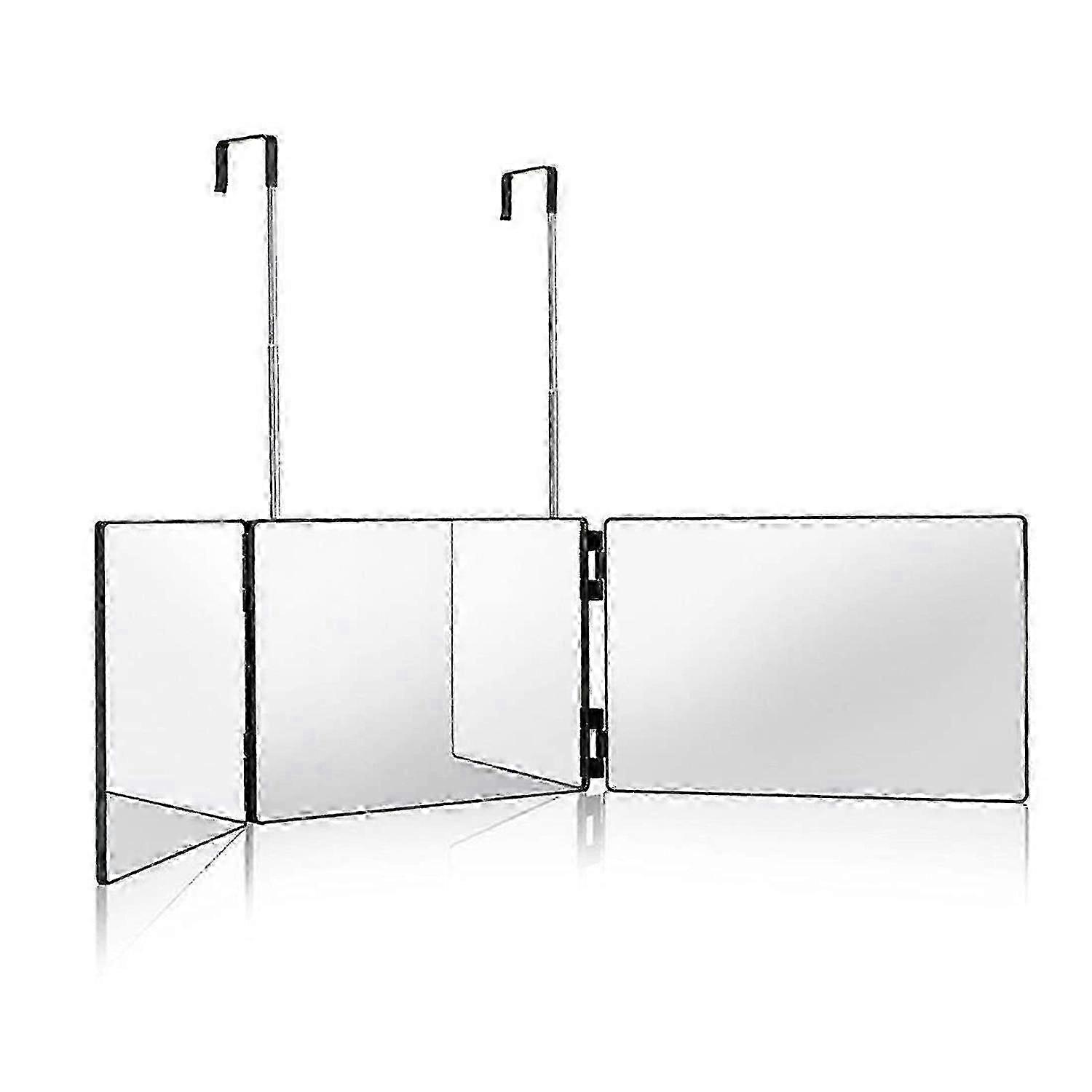 Trifold Rotating Salon-Grade Mirror