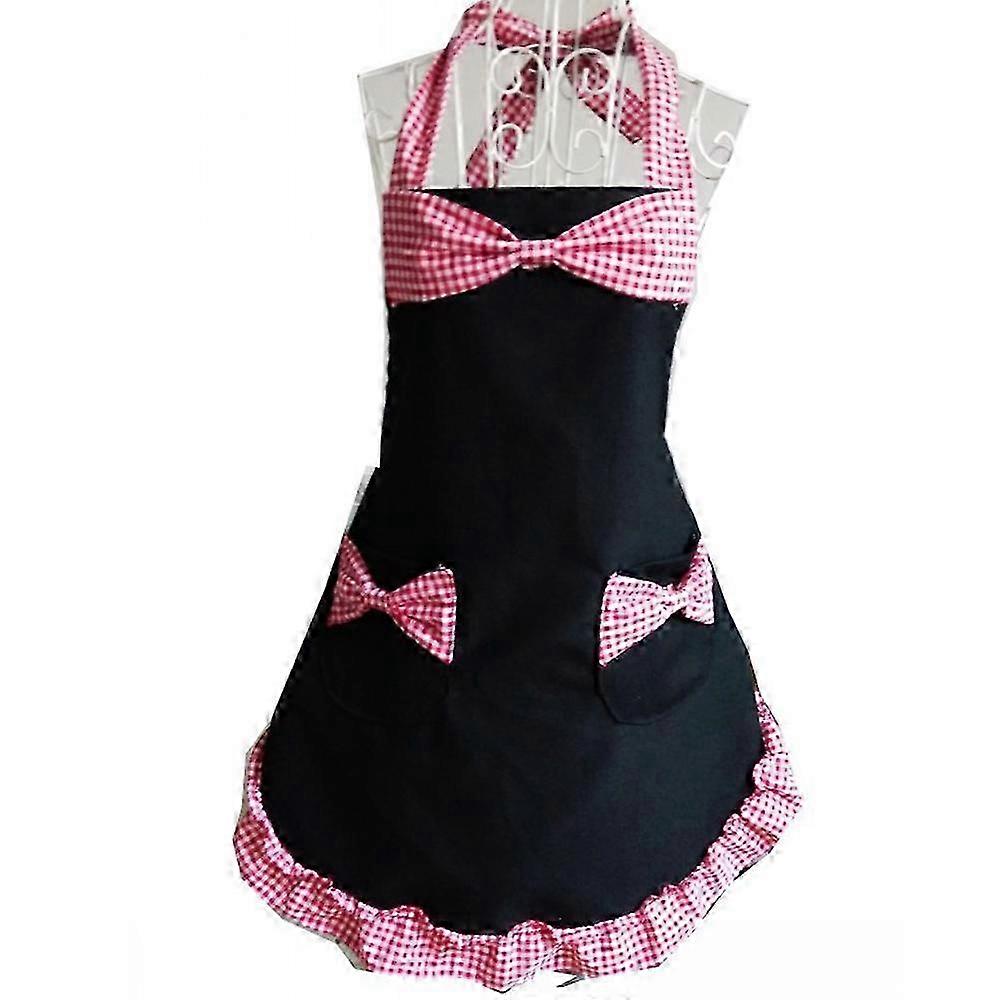 Retro Pinafore Apron With Adjustable Strap