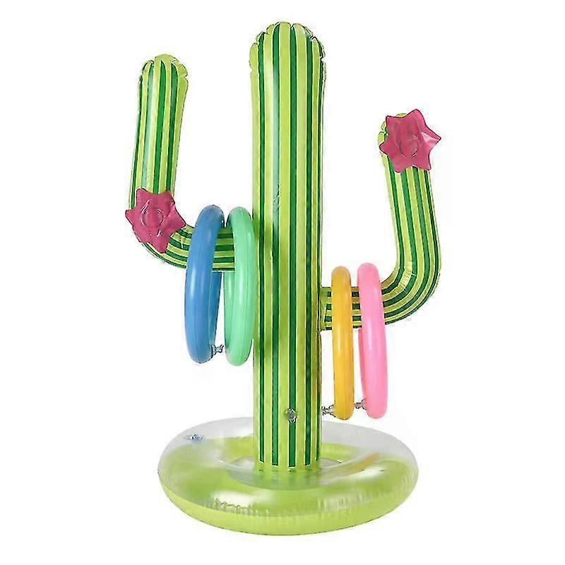 4-Ring Inflatable Cactus Toss Game