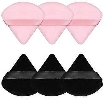 6 Pieces Powder Puff Face Makeup Sponge Soft Velour Triangle Powder Puffs for Loose Powder Body Powder Cosmetic Foundation Beauty Sponge. Stocking Stu