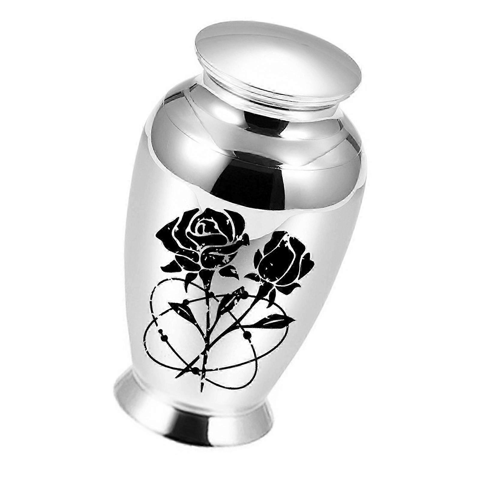 Premium Metal Pet Urn Compact Elegant