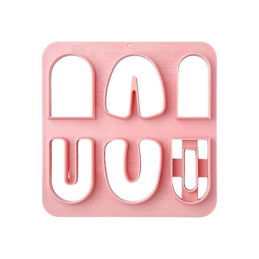 1pc ABS Cookie Cutters Arch Pink 100x100mm