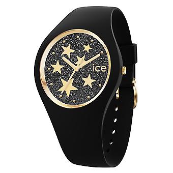 Ice glam rock watch for Women Analog Quartz with Silicone bracelet IC019855