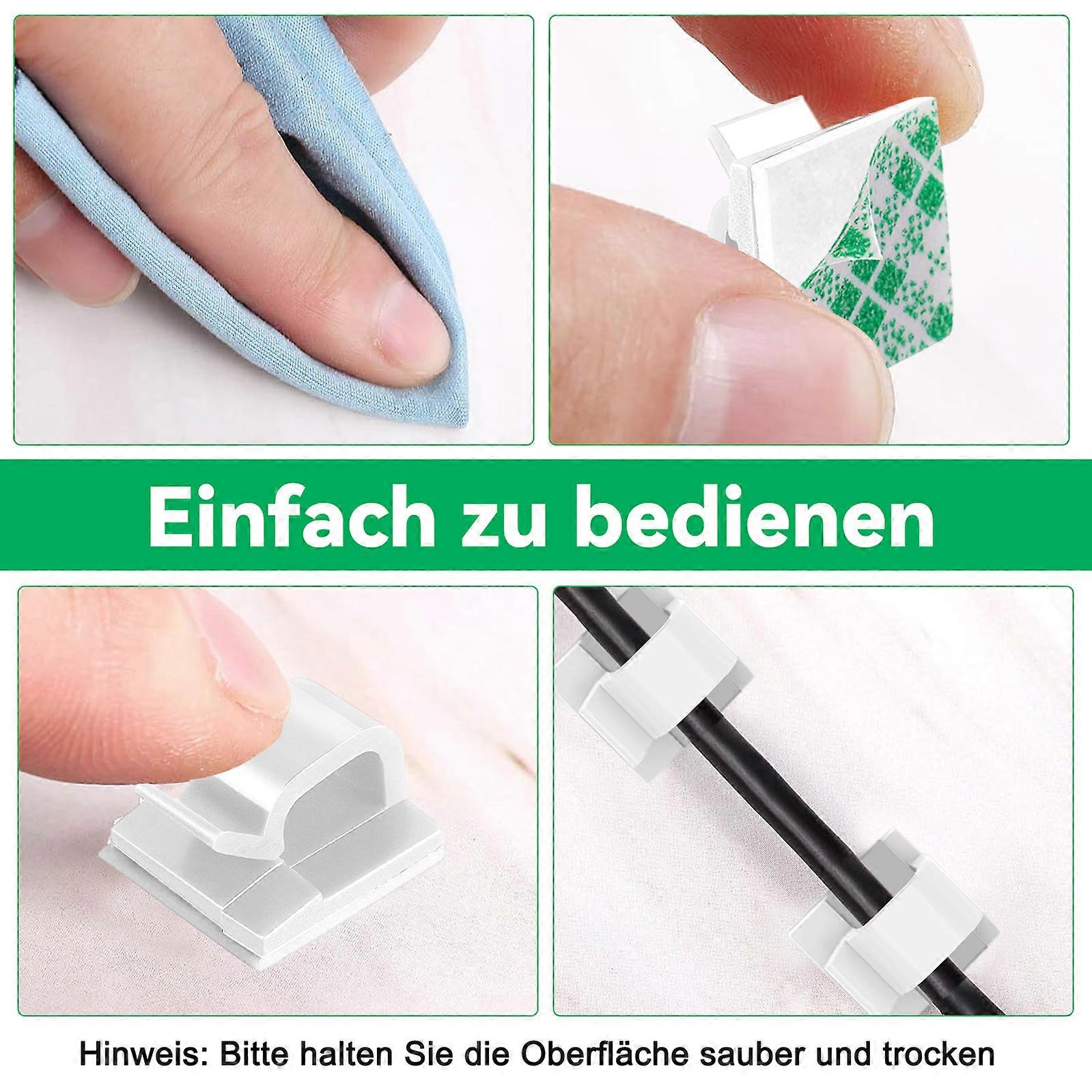 Waterproof Durable Eco-Friendly Cable Management Clips