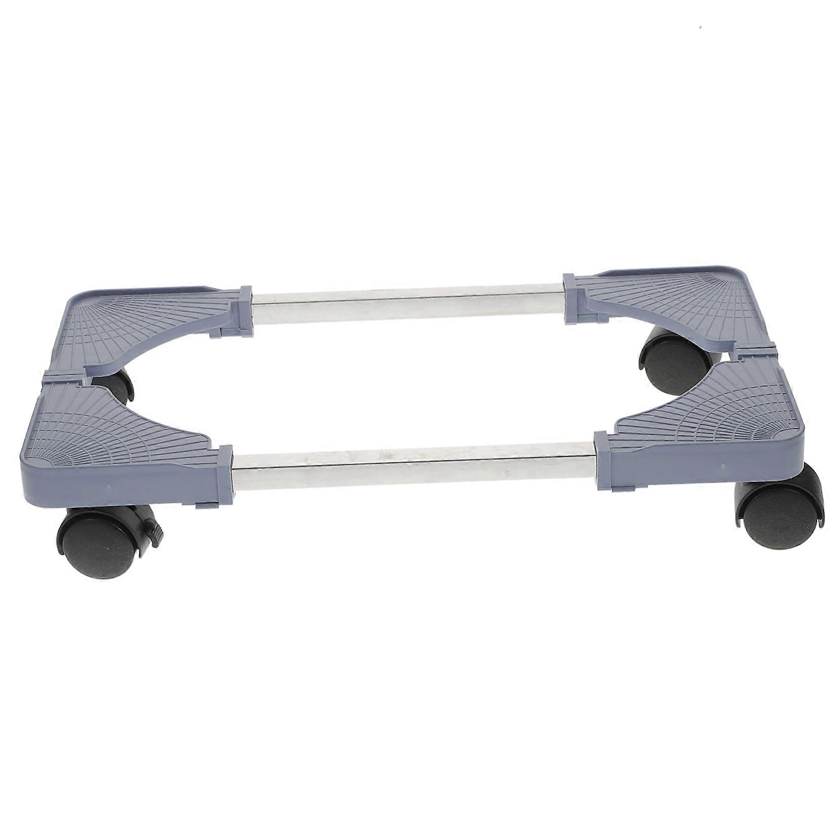 Computer Tower Stand Adjustable Rolling CPU Holder with Wheels Ventilated PC Stand for Home Office