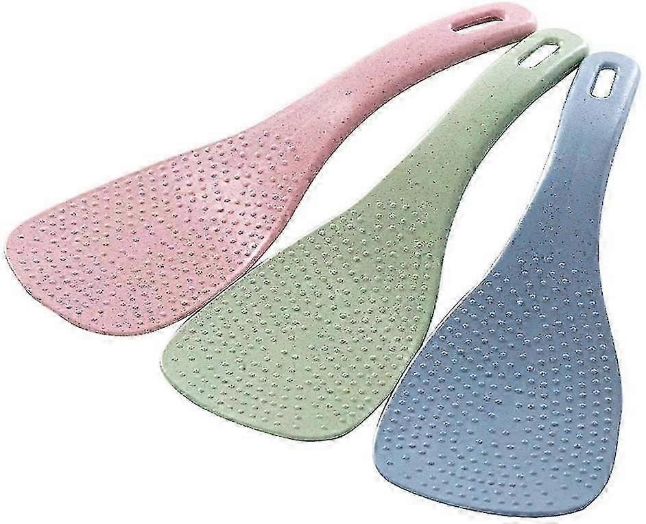 3pc Heat-Resistant Rice Paddle Set