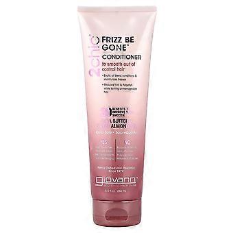 2 x Giovanni, 2chic, Frizz Be Gone Conditioner, To Smooth Out Of Control Hair, Shea Butter + Sweet Almond Oil, 8.5 fl oz (250 ml)