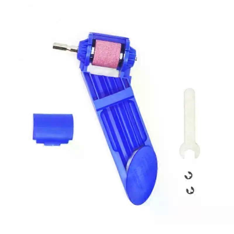 Portable Twist Drill Bit Sharpener Attachment for Power Drill